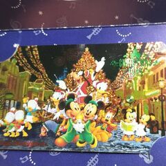 ディズニー　クリスマス　1995年　テレカの画像