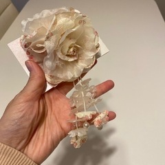 和風髪飾りの画像