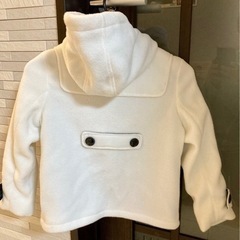 新品未使用Pinkhunt ピンクハント ダッフルコート 冬服 防寒 白ホワイトの画像