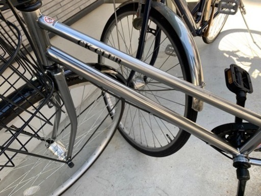 【値下げ】ほぼ新品自転車　27インチ