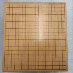 配送不可【美品】日向蛤　碁盤・碁石　囲碁セット　月印32号　碁盤ヘソ有