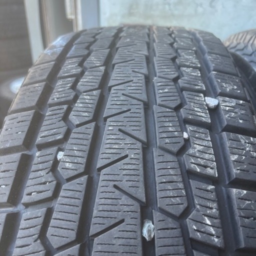 バリ山　YOKOHAMA ヨコハマ　G075 225/65R17 スタッドレス　タイヤ　2017年製　17インチ