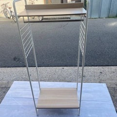 【美品】アイリスオオヤマ　ハンガーラック　収納家具の画像