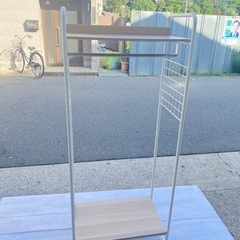 【美品】アイリスオオヤマ　ハンガーラック　収納家具の画像