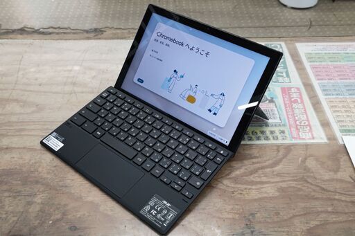 安心の動作保証有ASUS Chromebook タブレットPC 保証有り【愛千130】