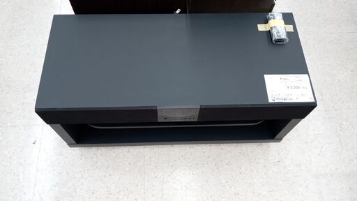 ★ジモティ割あり★  テレビ台 黒 H41.5×D39.5×W90 クリーニング済み TJ2894