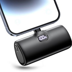 【新品未使用】【LCD液晶残量表示】モバイルバッテリー 小型 軽...