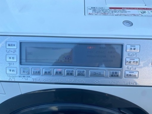 【美品】2016年製　Panasonic ドラム式洗濯機　10kg
