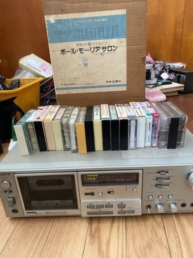 カセットデッキとテープ