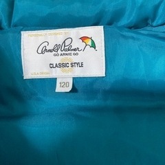 アーノルドパーマー　ダウンベスト　120cmの画像