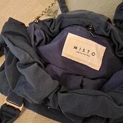 アンテプリマ•ミスト紺色ハンドバックの画像