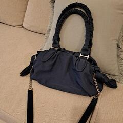 アンテプリマ•ミスト紺色ハンドバックの画像