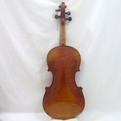 メンテ済み 分数 1/2 ヨーロッパ モダンフレンチ バイオリン 裏板1枚 虎杢 モダンサウンド Circa 1910年 小学生キッズ用サイズ 発表会 コンクール オールドバイオリン ドミナント弦搭載 発表会、コンクール使用におすすめ！！愛知県清須市 手渡し 試奏歓迎 全国発送対応 中古バイオリン　管理（カ）T0421の画像