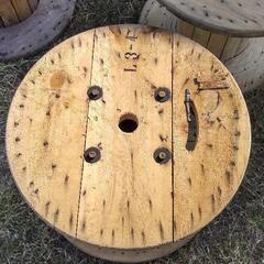 電線ケーブルドラム残り1個になりました