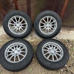 バリ山！スタッドレスタイヤ セット ブリザックVRX3 175/70R14 21年製造