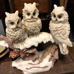 フクロウの置き物🦉 現品限り😁 熊本リサイクルワンピース