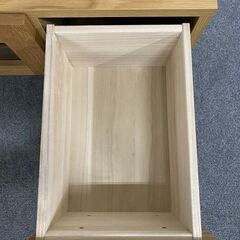 高野木工 大川家具 レイリア92 テレビボード ホワイトオーク スリム