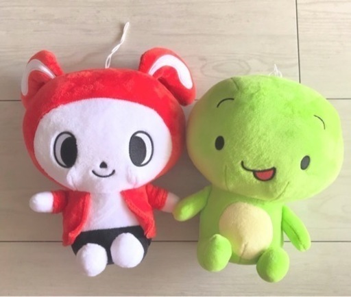 【超美品】まいぜんシスターズ　ぬいぐるみ