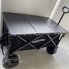 QUICKCAMP キャンプ用カート&テーブルトップ