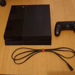 （ジャンク品）PS4本体+コントローラー+電源ケーブル