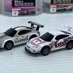 新品チョロQ 大量にまとめて120個セット　ポルシェカレラカップジャパン　プルバックカーコレクション全6種の画像