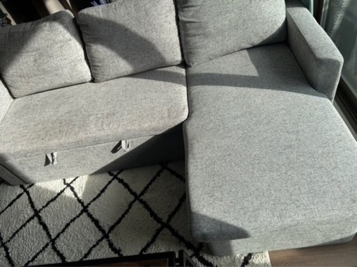 美品2wayベッドソファー