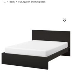 IKEA クイーン ベッド 家具の中古が安い！激安で譲ります・無料で