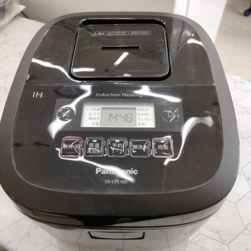 5合炊き炊飯器  Panasonic SR-CFE109 2020年製