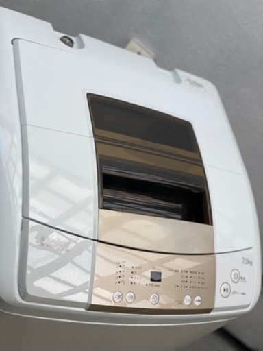 送料・設置込み可　洗濯機　7kg Haier 2016年
