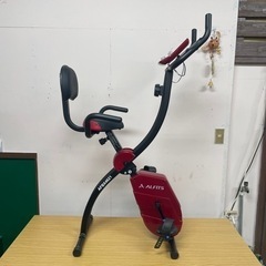 【動作確認済み】アルインコ　フィットネスバイク　クロス　レッド　...