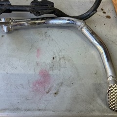 タイカブ　ステップ　フットペダル　マフラーの画像