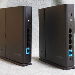 ELECOM WRC-1900GST2 無線LANルーター２台の画像