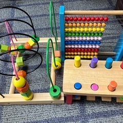 木のおもちゃ　セット