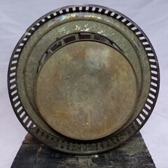 石油ストーブ　ガラス燃焼筒の画像