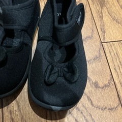 黒靴　15㌢の画像