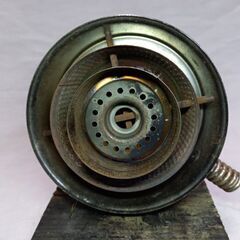 石油ストーブ　ガラス燃焼筒の画像