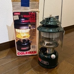 程度良好】Coleman リフレクター付きツーマントルランタン 288A700