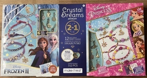 アナと雪の女王andディズニープリンセスのアクセサリーキット