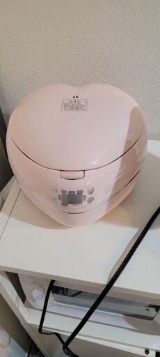 炊飯器 Heart Rice Cooker LRCK-401 Heart Shaped Rice Cooker, 3.5 Cook Azuma Authentic PK