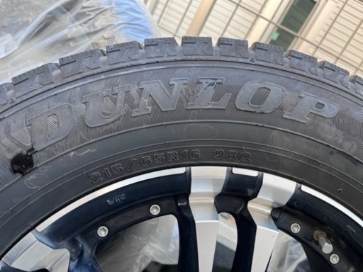 レジアスエース16インチホイール　スタッドレスタイヤ付4本