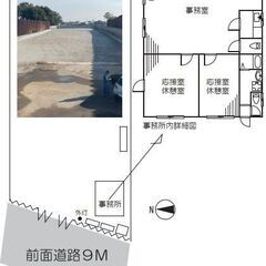 約4628㎡（1400坪）の事務所付き事業用貸地✨用途など気軽に...