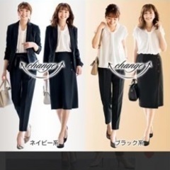 スーツ　新品　リュリュ　人気NO.1 濃紺　9号の画像