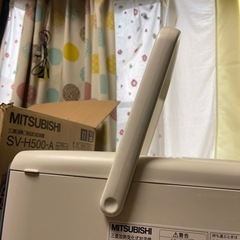 ★美品★気化式加湿器SV-H500-A★ブルーメタリック★三菱★の画像