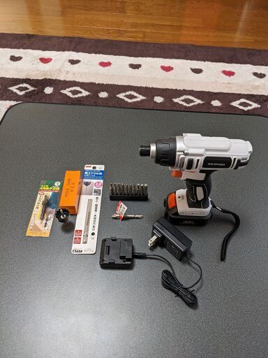 アイリスオーヤマ 充電式 インパクトドライバー 10.8V