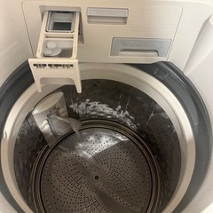 美品【ヤマダ電機 保証付き】縦型洗濯乾燥機 SHARP 8kgの画像