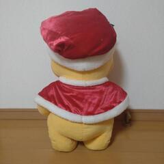 【値下げ】大きなプーさん　クリスマスバージョンの画像