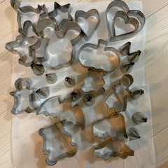 クッキー型としぼり口金