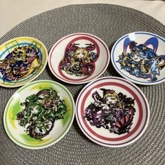 新品未使用品❣️モンスターストライク獣神化小皿5枚