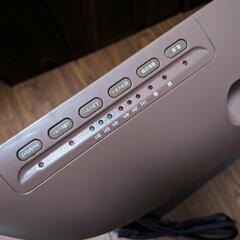 【美品】mood スリムセラミックヒーター 木目調 人感センサー付き 暖房機器の画像