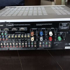 ONKYO AVセンター TX-SA604 ジャンク品 リモコン 測定用マイク 取扱説明書付の画像
